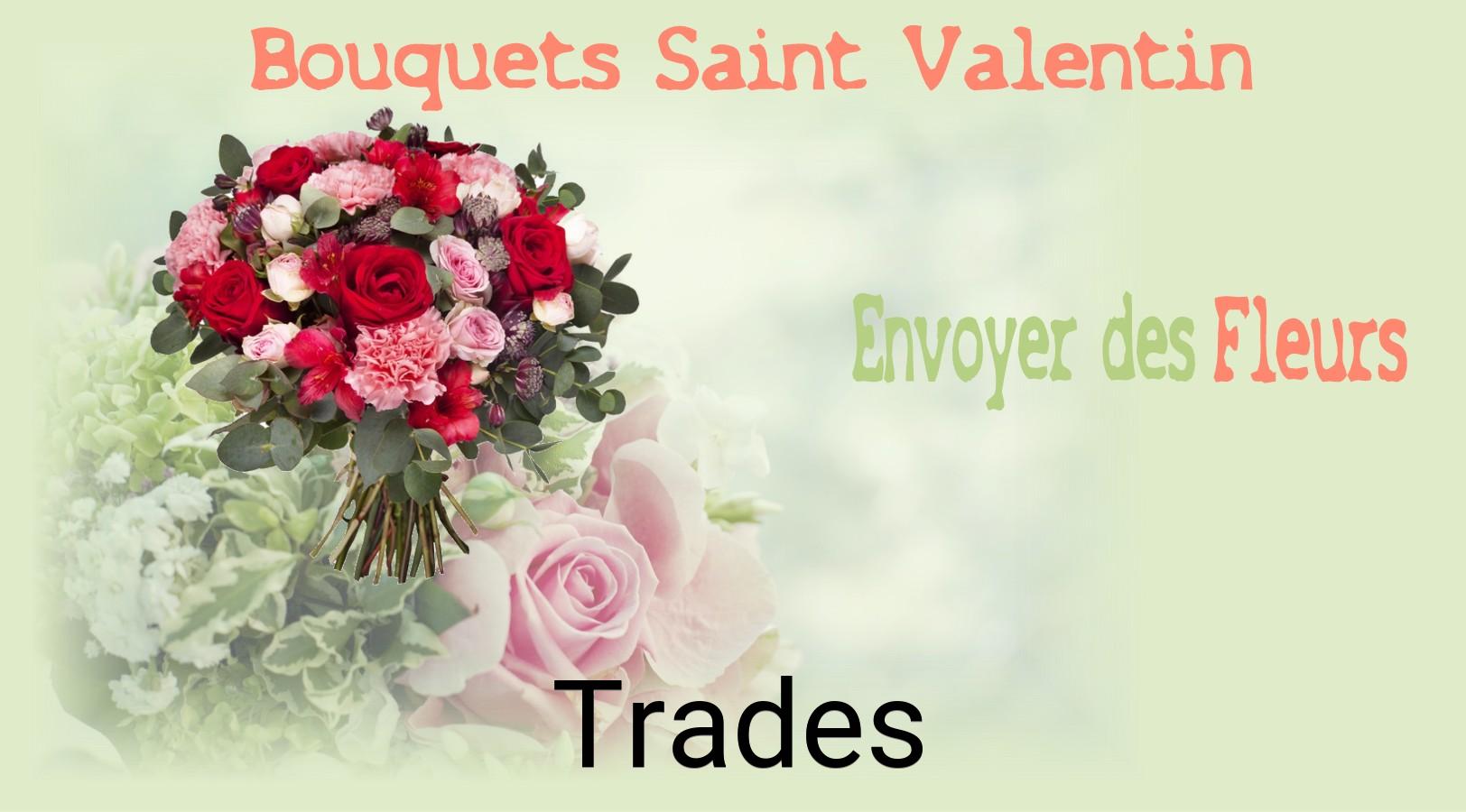 Roses de Saint-Valentin livrées à Trades